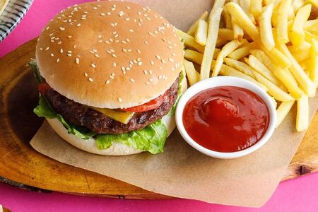 Шефбургер с куриной котлетой