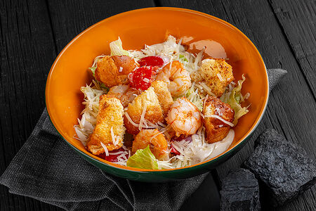 Цезарь с креветками