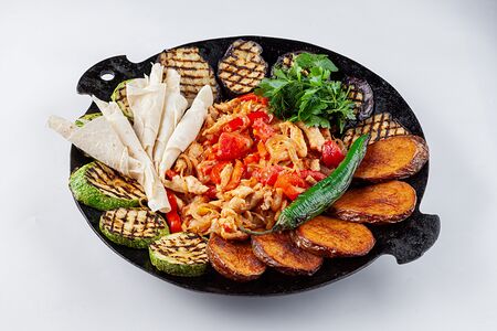 Садж с курицей