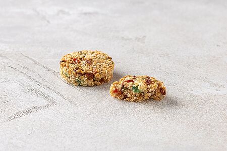 Злаковое печенье с изюмом