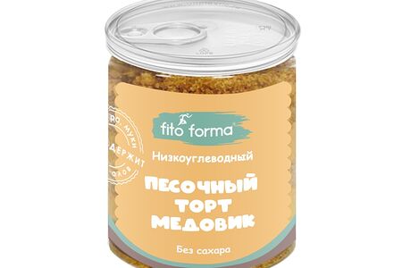 Песочный торт без сахара Медовик