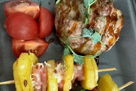 Свиной деликатес с грибным сюрпризом