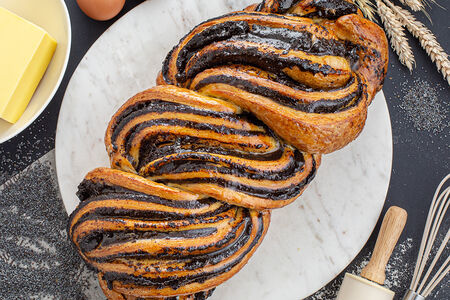 Маковый рулет 