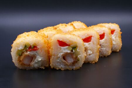 Харумаки с креветкой