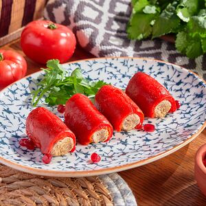 Перец с орехами по-грузински