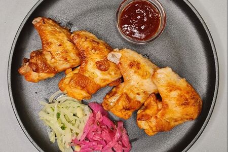 Шашлык из куриных крылышек 