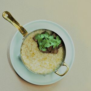 Ռիզոտո տավարի մսով և սոուսով