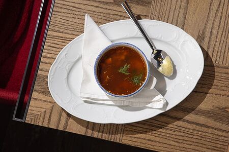 Уха с тремя видами рыб