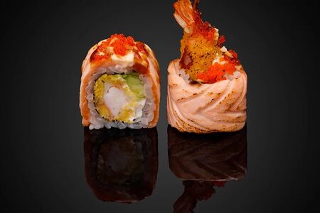 Ролл Филадельфия сливочная карамель