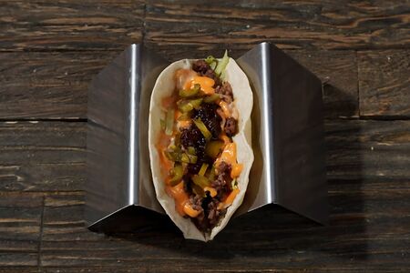 Сладкий и острый тако