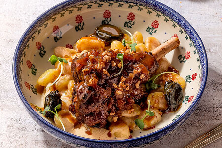 Галяшка барашка с картофельными галушками