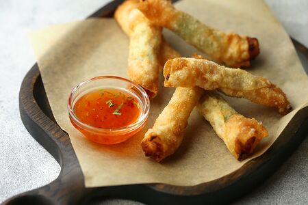 Хрустящие креветки