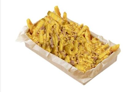 Фри картофель с беконом чеддер