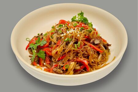 Фунчоза с говядиной