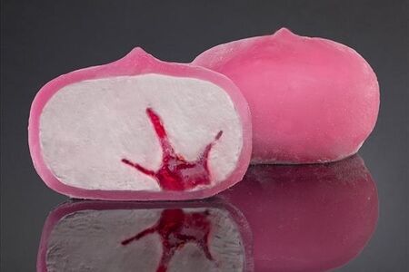 Японский охлаждённый десерт Motiko лесная черника