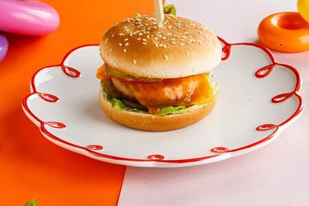 Моко-бургер с курицей