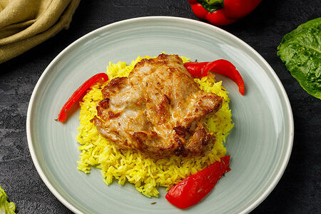 Цыпленок тандури филе с жасминовым рисом