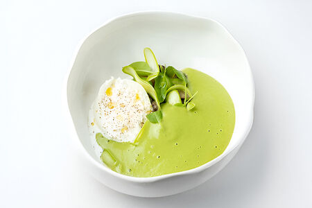 Суп из молодых кабачков