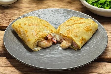 Блинчик с креветкой