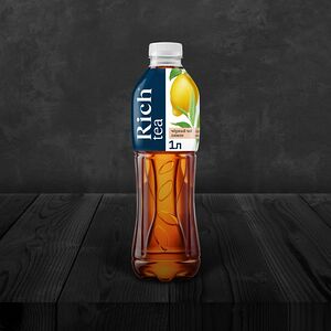 Rich tea Чёрный Лимон, чай большой