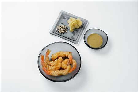 Тигровые креветки темпура