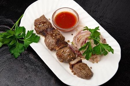 Шашлык кусковой из баранины