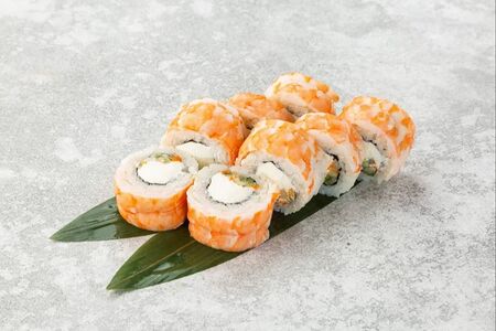 Ролл Филадельфия с креветкой