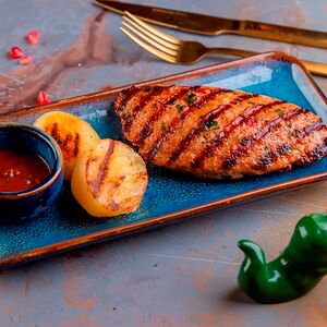 Котлета Кацо на гриле с сыром сулугуни 140/110гр