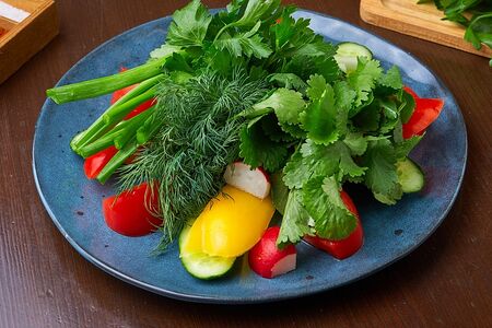 Овощная тарелка