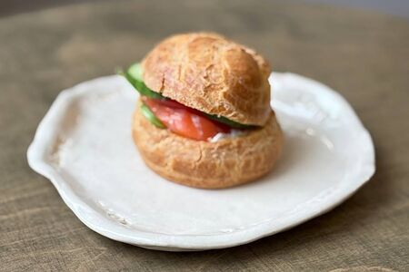 Пафф с рыбой