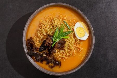 Рамен с сыром