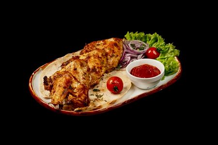 Шашлык из куриных крылышек