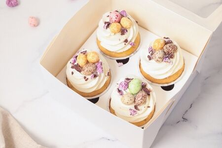 Пирожные капкейки на Пасху