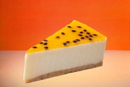 Чизкейк Манго-маракуйя 