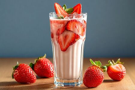 Клубничный шейк