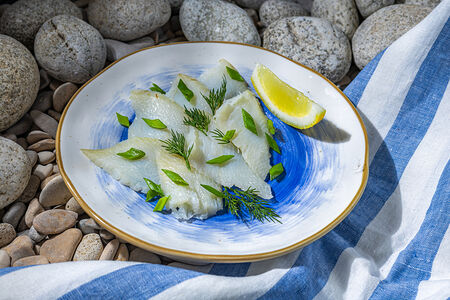 Палтус (холодного копчения)