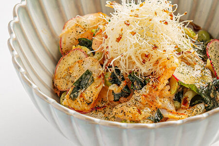 Поке с креветками