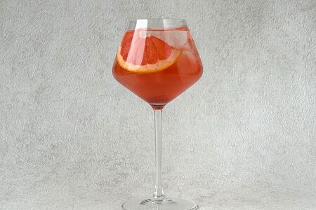 Лимонад Базилик-вишня 