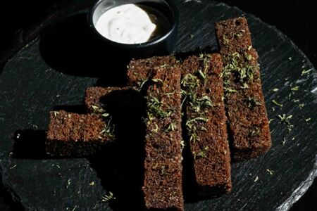 Гренки Чесночные