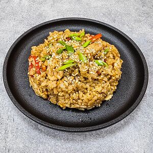 Тяхан с курицей