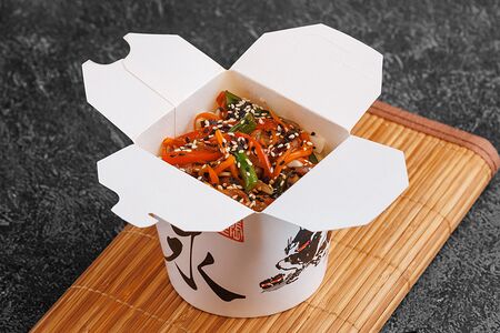 Овощи в соусе тонкацу