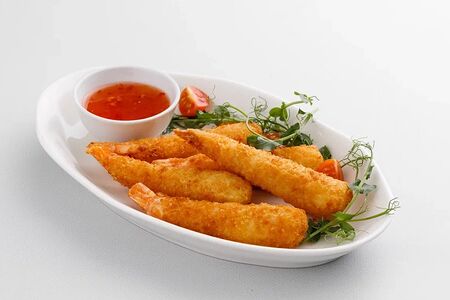 Креветки темпура