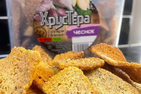 Сухарики со вкусом Чеснок