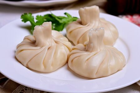 Хинкали с картофелем