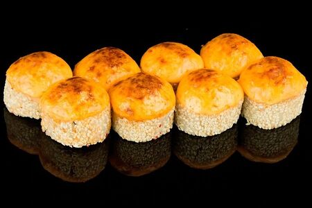 Запеченный с курицей