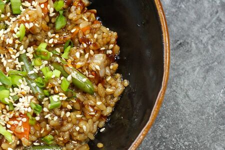 Рис с креветками