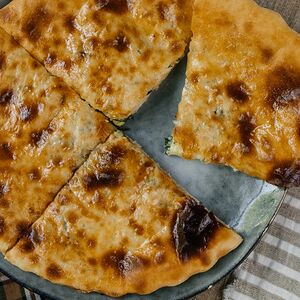 Пирог с картофелем и сыром