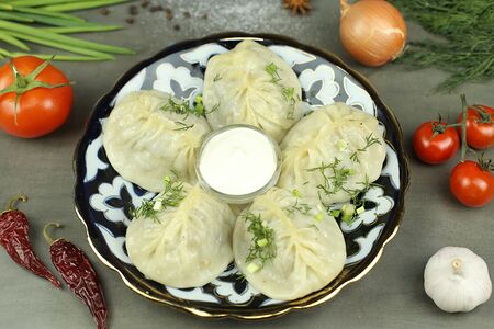 Манты из баранины