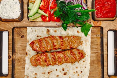 Люля-кебаб из баранины