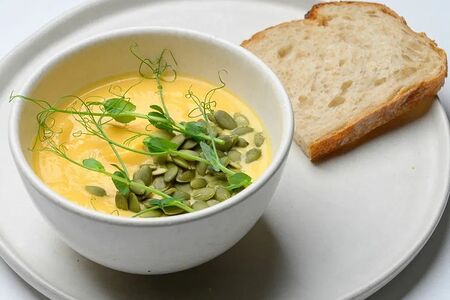 Тыквенный крем-суп на кокосовом молоке